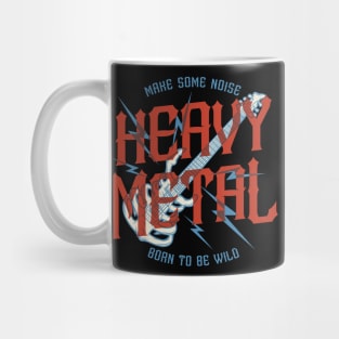 Make Some Noise Heavy Metal Mug